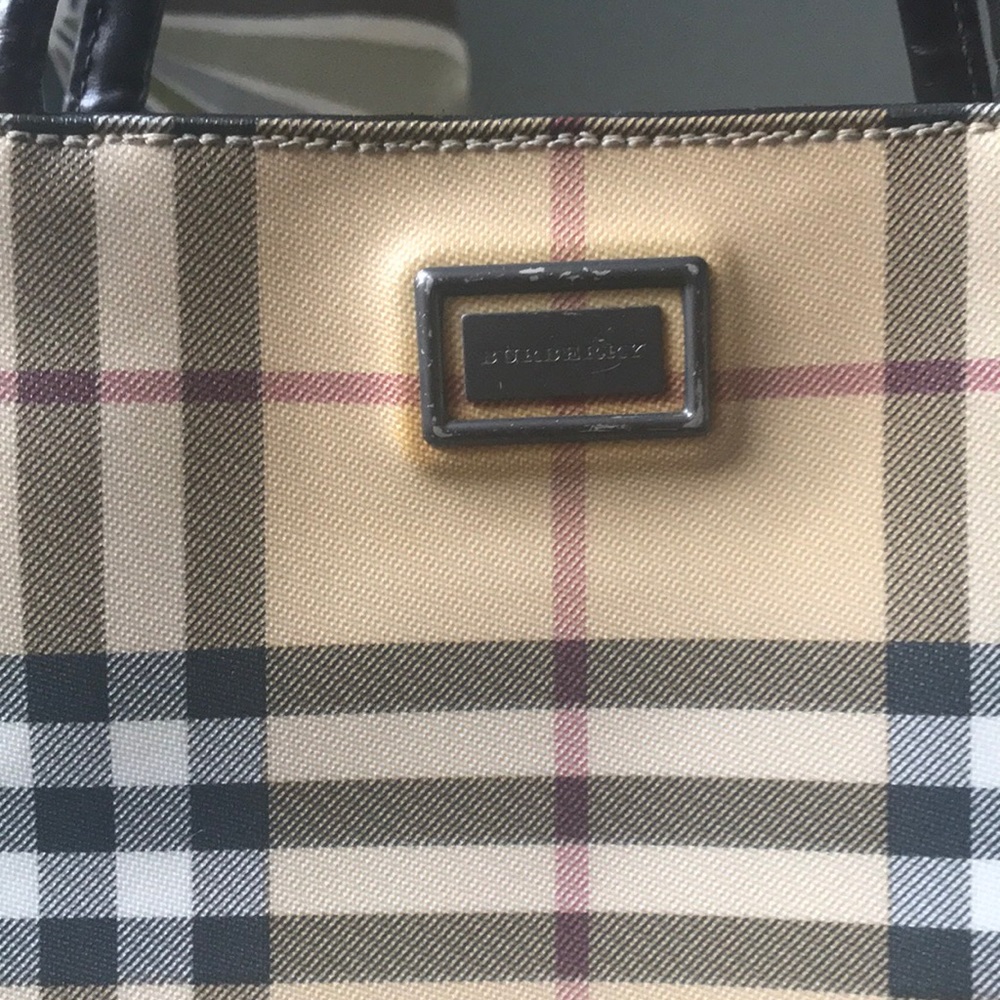 Burberry Nova Check Mini Tote - Picture 2 of 3